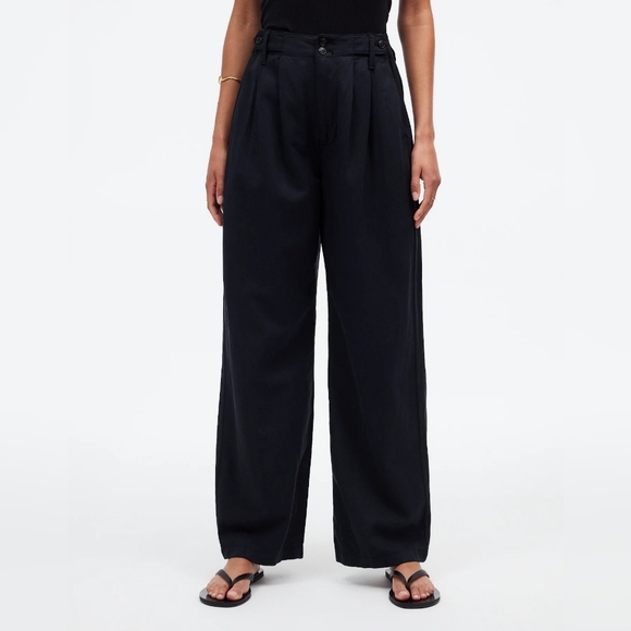 Sz 4 BNWT Harlow Wide Leg Pant Madewell - Picture 2 of 9